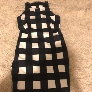 Banana Republic midi fitted dress
